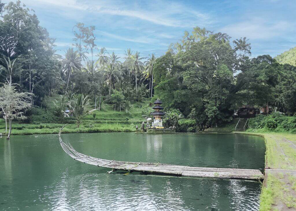 Beautiful view of Taman Ayun Temple during the Majestic VW Tours journey in Bali