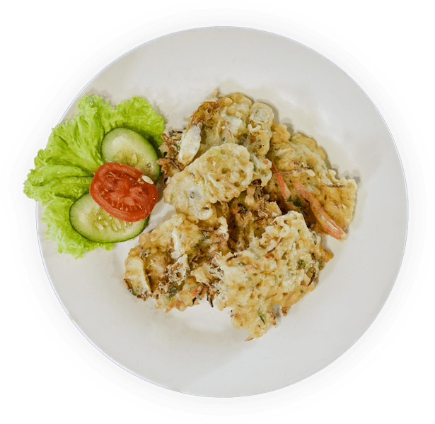 Bakwan - Indonesian vegetable fritters, crispy and delightful.
