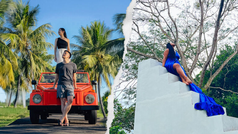 Pertiwi Adventure Bali VW tours and jungle swing combo package with classic Volkswagen safari adventure and scenic tropical swing experience in Bali