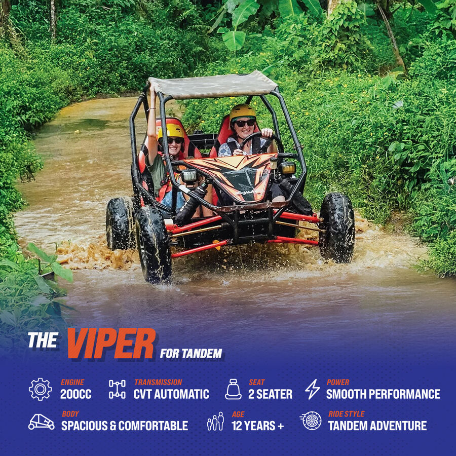 Pertiwi UTV Buggy Model - The Viper 200 for Tandem Rider