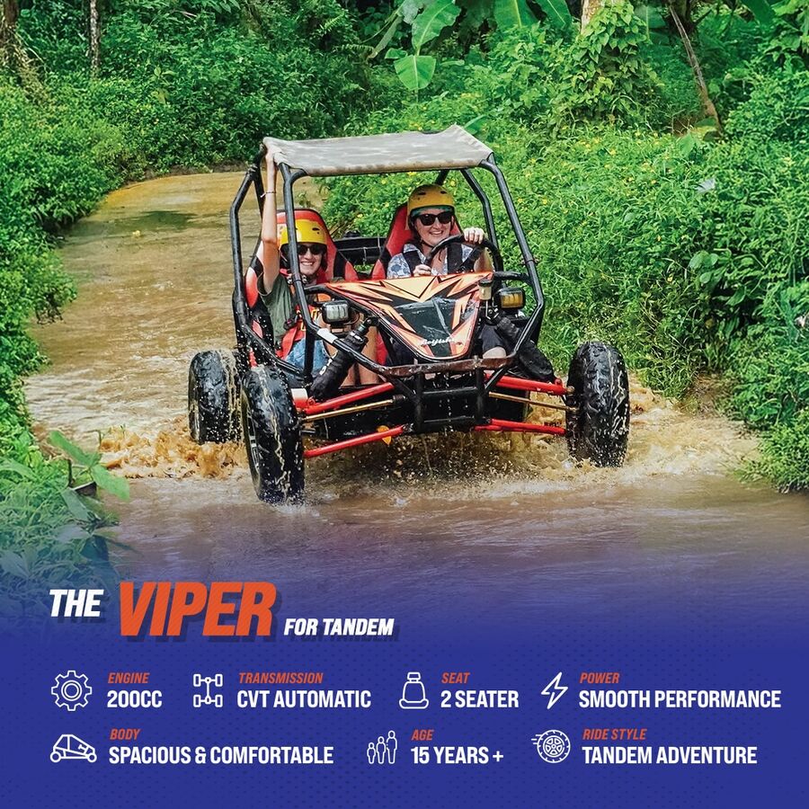 Pertiwi UTV Buggy Model - The Viper 200 for Tandem Rider