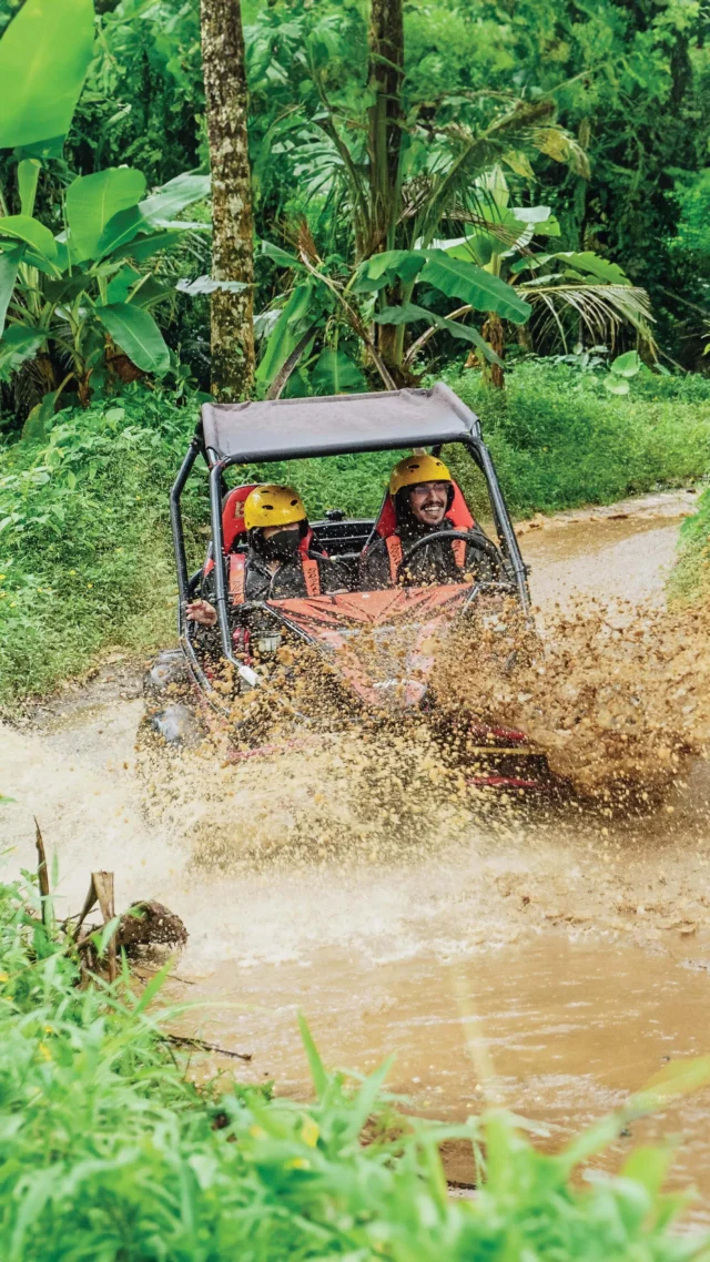 Mud flying. Engine roaring. Adrenaline rising. Our UTV Jungle Buggy takes you through an exclusive private track packed with muddy trails and nonstop thrills. This is not just a ride—it’s a full adrenaline experience.