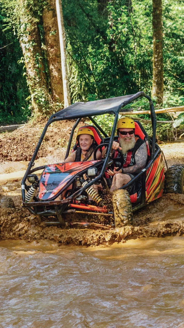 Mud flying. Laughter echoing. Adrenaline rising. The UTV Ride Buggy is packed with nonstop thrills—deep mud, wild splashes, and all-out off-road fun. Once you start, you won’t want to stop.
