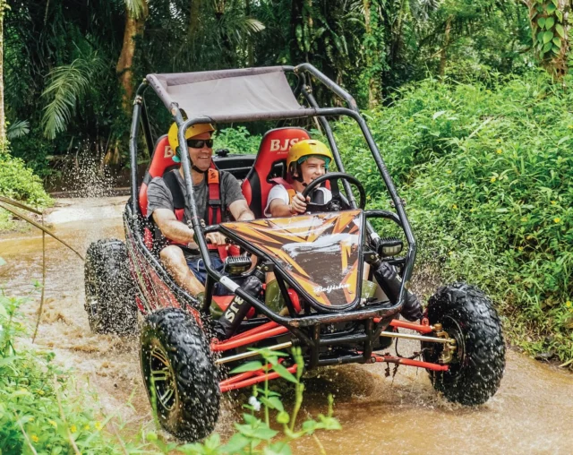 Mud, fun, and nonstop adrenaline. The Jungle Buggy UTV is packed with wild splashes, muddy trails, and off-road excitement. Once you start, you won’t want to stop.
