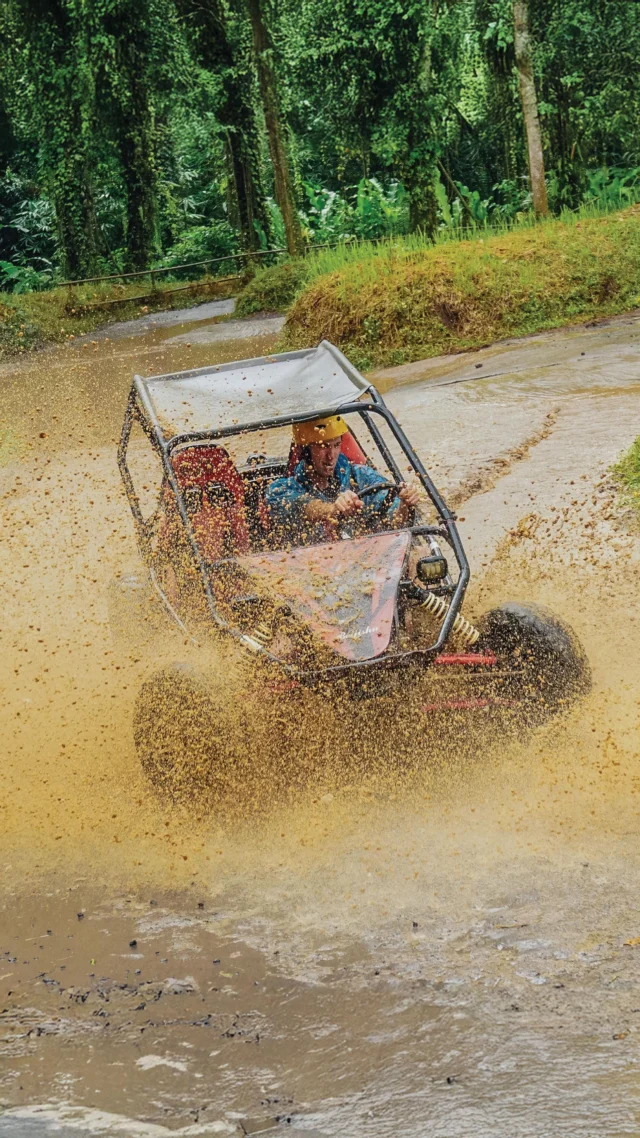 Exclusive track. Wet terrain. Nonstop fun. This UTV Ride on a private jungle track delivers the perfect mix of adventure, mud, and excitement. Hold tight—this ride gets wild.