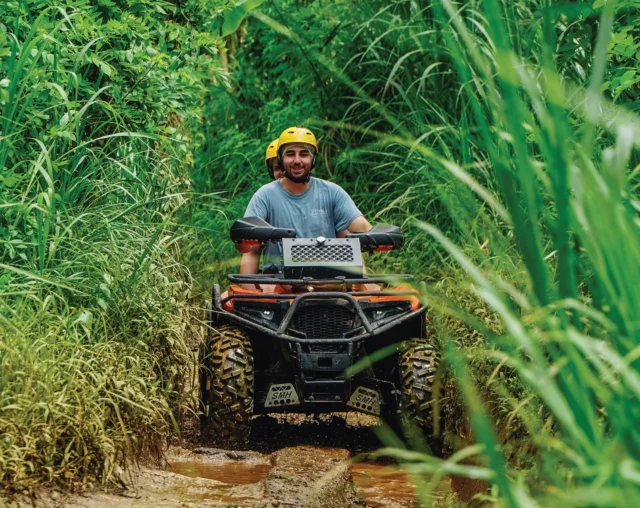 Wet tracks, muddy fun, and easy-going adventure. Our ATV Quad Bike ride is friendly and fun—perfect for beginners, friends, and families who want a taste of Bali off-road excitement. Simple, safe, and seriously fun.