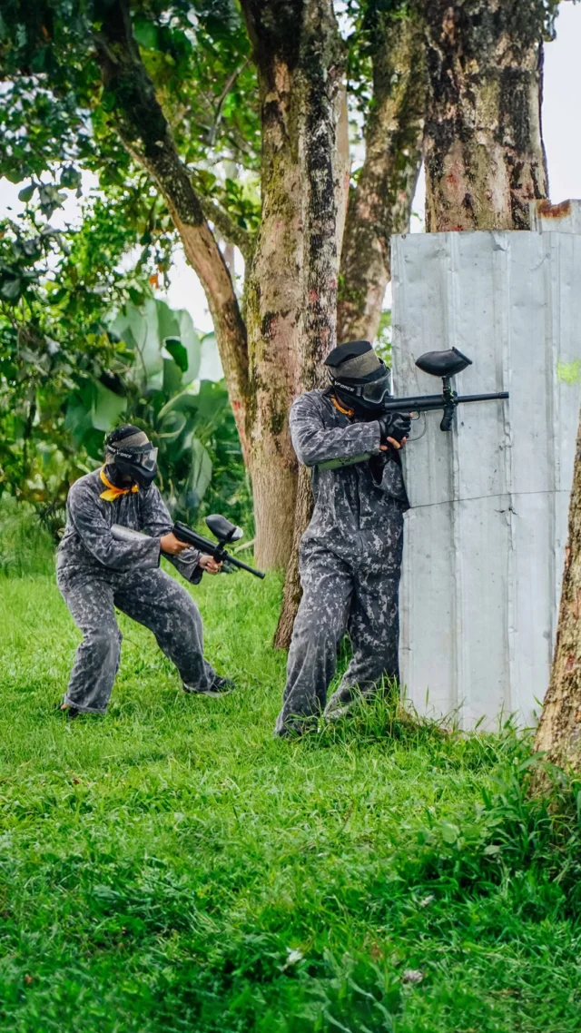 This might be the most fun paintball game in Bali One minute you’re hiding behind a tree Next minute someone hits you with paint Running. Laughing. Total chaos. And somehow… everyone ends up smiling Would you be the one hiding or the one running first?