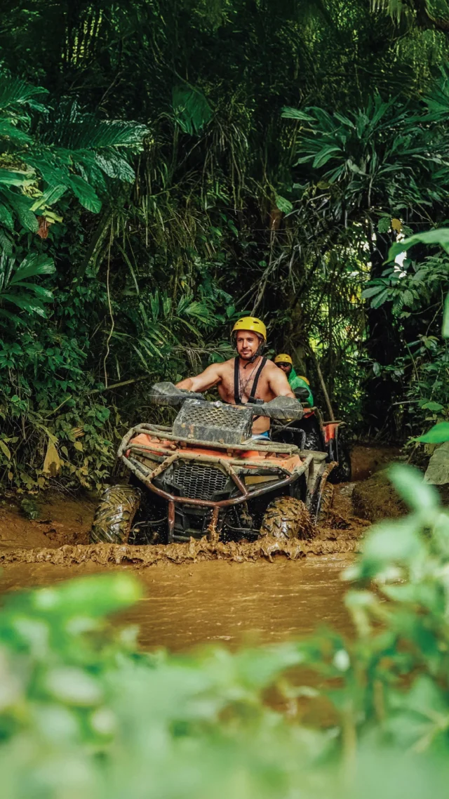 This might be the most fun ATV ride in Bali Our private track in New Ubud just got even better. More jungle trails More muddy tracks More fun turns along the ride. Every corner feels like a new little adventure. So tell us… would you go solo rider or tandem team?