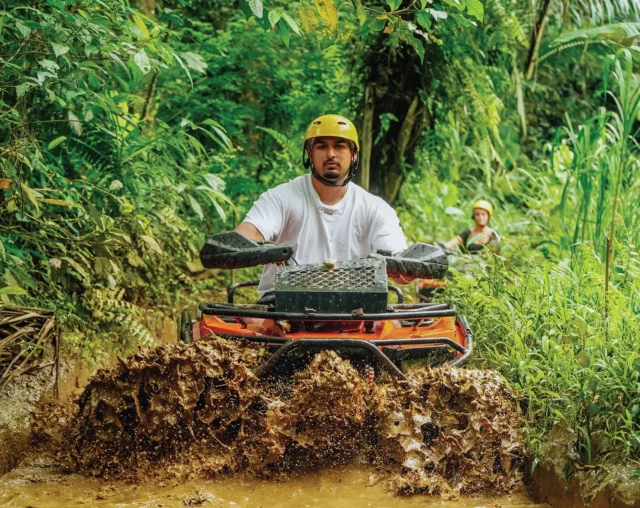 Some rides are better your own way One ATV. One rider. Full control. That’s what we call a solo ride. You ride on your own ATV… but still share the fun with your group Jungle tracks Muddy trails And good vibes all the way. So tell us… would you go solo ride or share the ride?