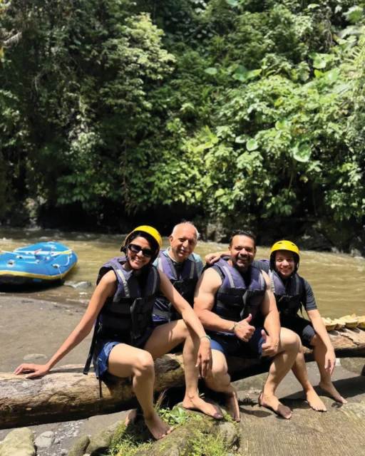 Back to the river Rapids. Splash. Laughter. Floating down the Ayung River with jungle views all around A little adventure. A lot of fun. Some rides are just better together Would you try this?