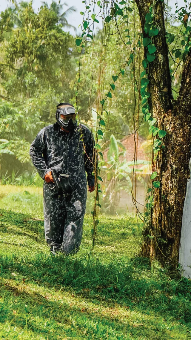 Ready. Aim. Laugh. This is not your usual Bali activity. Step into the biggest tropical paintball arena in Bali — where friends become teammates, strategy gets messy, and everyone leaves with a story. Fun for groups. Perfect for team building. Made for good memories. Who would you bring to the game?