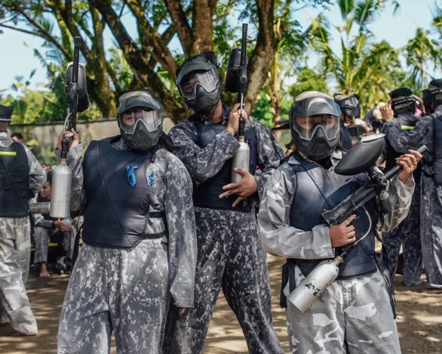 Forget the boring meeting room. This is how teams actually bond. Team building. Paintball. Rafting. ATV. All in one day — all in one place. No long presentations. No awkward office games. Just mud, laughter, teamwork, and memories that actually stick. From strategy in the paintball arena to paddling together on the river and riding through Bali’s private ATV track This is team building, Pertiwi style. Planning your next company outing?