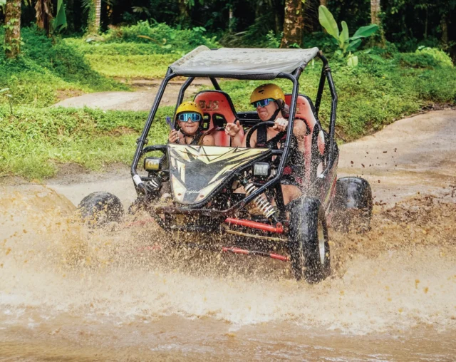 Adventure doesn’t have to be extreme to be unforgettable Sometimes, it’s just a parent and child sharing one muddy, happy ride together Our UTV Jungle Buggy is made for fun — with a private jungle track, muddy trails, and a friendly adventure experience for families. Easy to enjoy. Fun to remember. Perfect for your Bali family trip Would your little explorer love this ride? Get your instant quote now from our website.