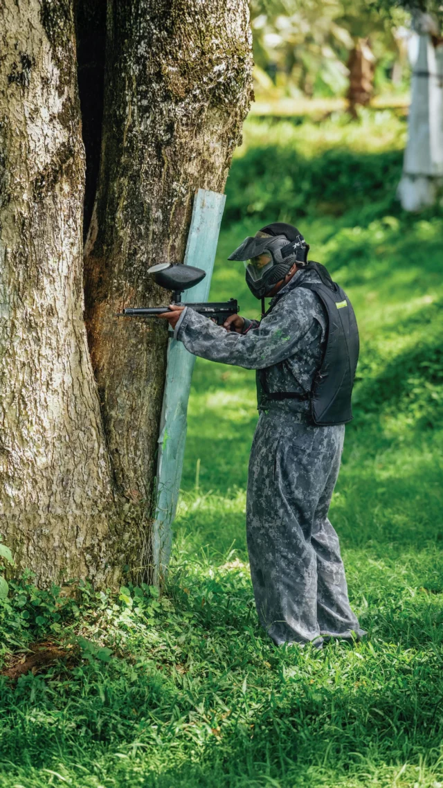 This is not just running and shooting paint It’s teamwork. Strategy. And a little chaos in the best way. Step into one of Bali’s biggest tropical paintball arenas with different game scenarios built for fun, focus, and team bonding. Perfect for friends. Perfect for groups. Perfect for company outings. No boring team building here Who would be the strategist in your team? Get instant quote and exclusive direct online offer on our website.