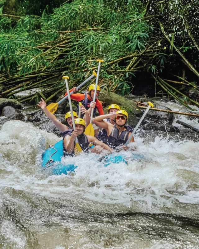 Good friends. Good rapids. Great memories. Ayung River. Jungle views. Splash after splash. Nothing complicated. Just grab a paddle, enjoy the ride, and have fun together. This is rafting the Pertiwi way. Get instant quote and exclusive direct online offer on our website.