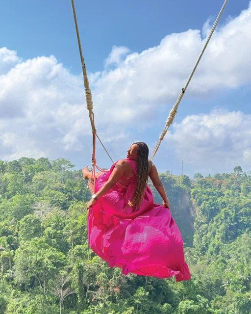 A quiet little escape, just outside Ubud. Koi Pond Boat. Woven Nest. Jungle Swing. Just three moments from a collection of unique photo spots and swing experiences surrounded by lush, peaceful nature. Cool breeze, green jungle, and beautiful views across the Ayung River Valley. Come for the photos. Stay for the peaceful Bali vibes. Get your instant quote and exclusive direct online offer on our website.